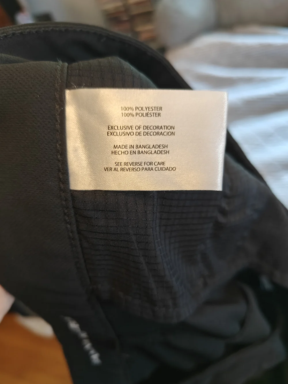 Banana Republic Mens Black Performance Tech Chinos 40x30 (Fits 40x27)